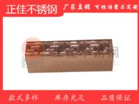 不銹鋼花紋管40x30鍍玫瑰金回形 201不銹鋼回形花紋圖案壓花管，不銹鋼回形壓花管
